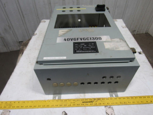 Hoffman 30x20x10" Electrical Enclosure Back Plate And Mounted Components