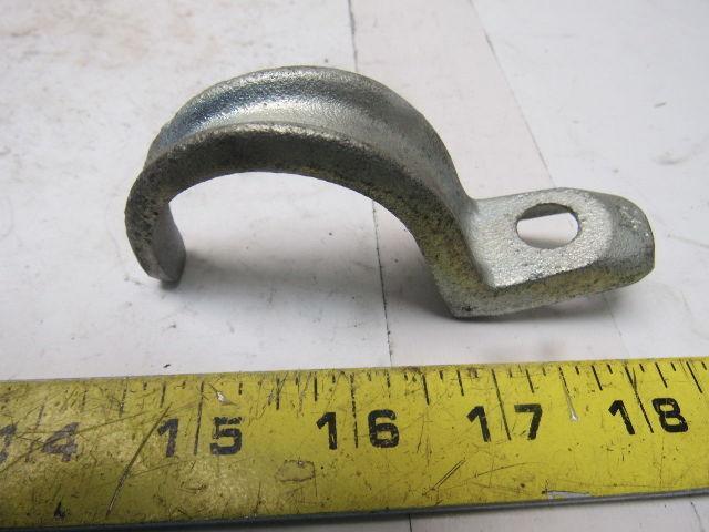 1-1/2" Rigid Conduit Clamp One-Hole Pipe Strap Malleable Iron Lot of 10