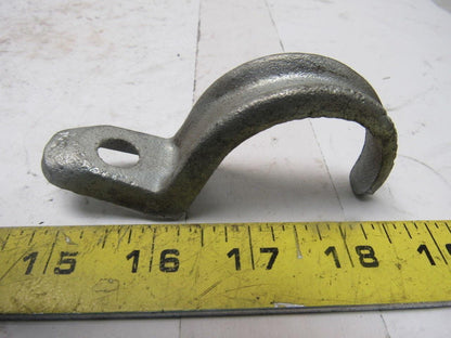 1-1/2" Rigid Conduit Clamp One-Hole Pipe Strap Malleable Iron Lot of 10
