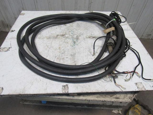 Yaskawa Yasnac XRC UP130 XRC 2001 Cable Assembly Number 147409-5 Rev 2 32' Long