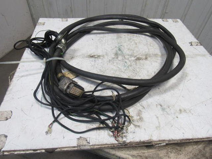 Yaskawa Yasnac XRC UP130 XRC 2001 Cable Assembly Number 147409-5 Rev 2 32' Long
