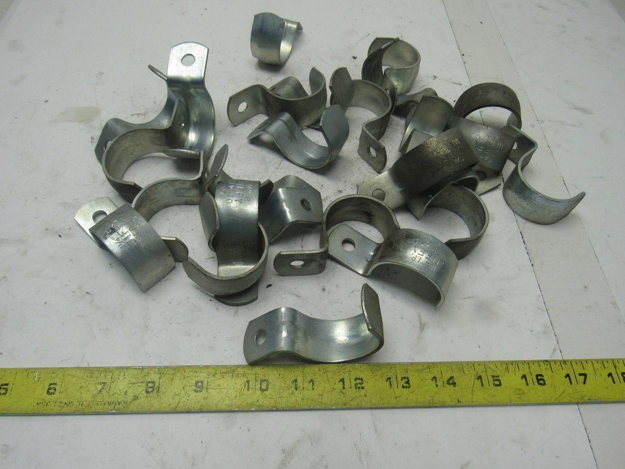 Jiffy MED-70 1-1/4" One Hole Conduit EMT Clamp Lot of 25