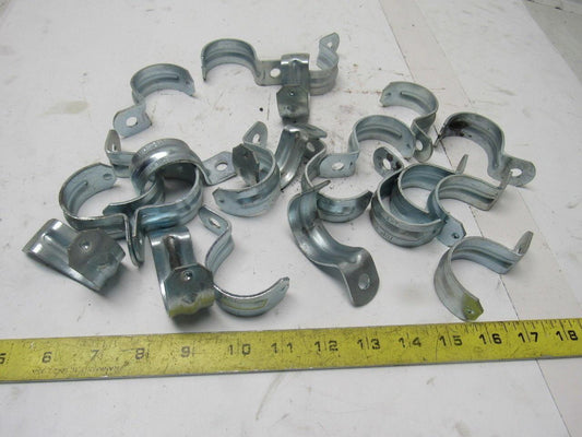 1-1/2" One Hole Conduit EMT Clamp Lot of 22