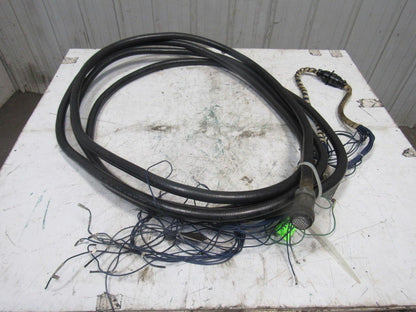 Yaskawa Yasnac XRC UP130 XRC 2001 Cable Assembly Number 138266-2 REV 9 32' Long