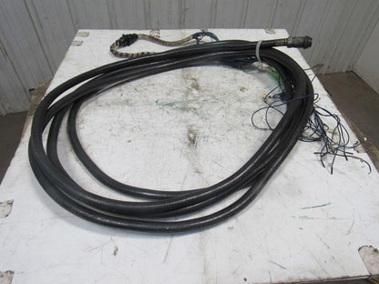 Yaskawa Yasnac XRC UP130 XRC 2001 Cable Assembly Number 138266-2 REV 9 32' Long