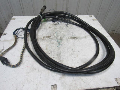 Yaskawa Yasnac XRC UP130 XRC 2001 Cable Assembly Number 138266-2 REV 9 32' Long