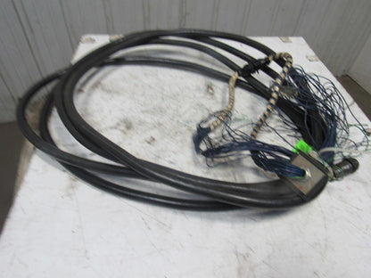 Yaskawa Yasnac XRC UP130 XRC 2001 Cable Assembly Number 138266-2 REV 9 32' Long