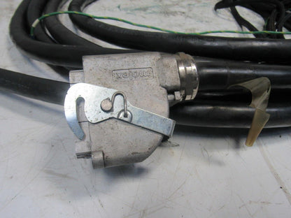 Yaskawa Yasnac XRC UP130 XRC 2001 Cable Assembly Number 142959-2 REV 4 32' Long