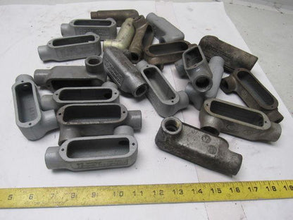 1/2"  LR Form 35 90° Conduit Body Lot of 20