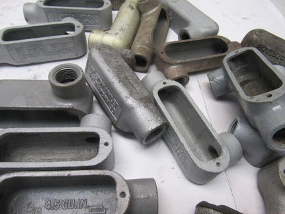 1/2"  LR Form 35 90° Conduit Body Lot of 20