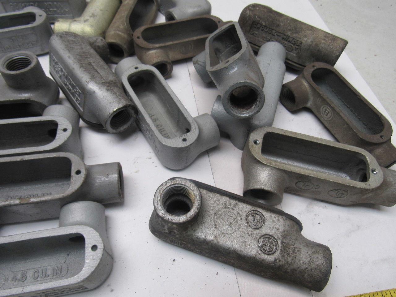 1/2"  LR Form 35 90° Conduit Body Lot of 20