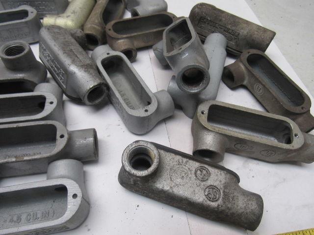 1/2"  LR Form 35 90° Conduit Body Lot of 20