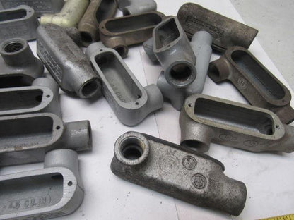 1/2"  LR Form 35 90° Conduit Body Lot of 20