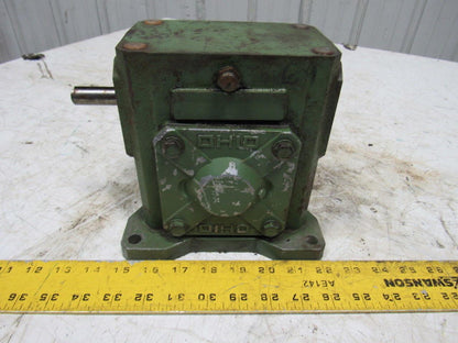 Ohio B 206 50:1 Ratio 1750RPM .49Hp Input 35RPM LH Output Gear Reducer