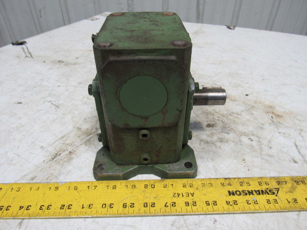 Ohio B 206 50:1 Ratio 1750RPM .49Hp Input 35RPM LH Output Gear Reducer