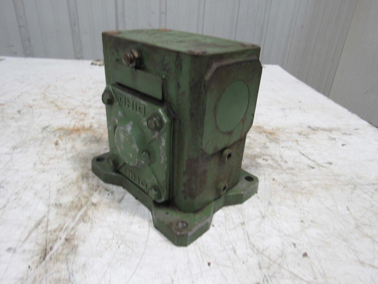 Ohio B 206 50:1 Ratio 1750RPM .49Hp Input 35RPM LH Output Gear Reducer