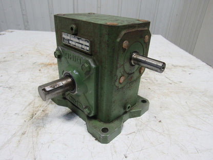 Ohio B 206 50:1 Ratio 1750RPM .49Hp Input 35RPM LH Output Gear Reducer