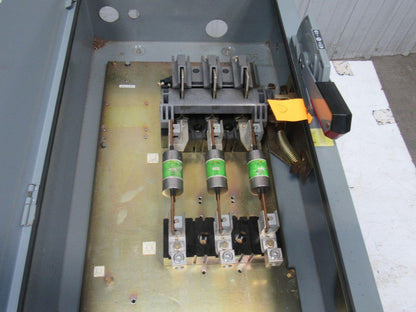 Allen Bradley 512-EJB-6P-27R Disconnect Safety Switch 200A 600V Fused Size 4