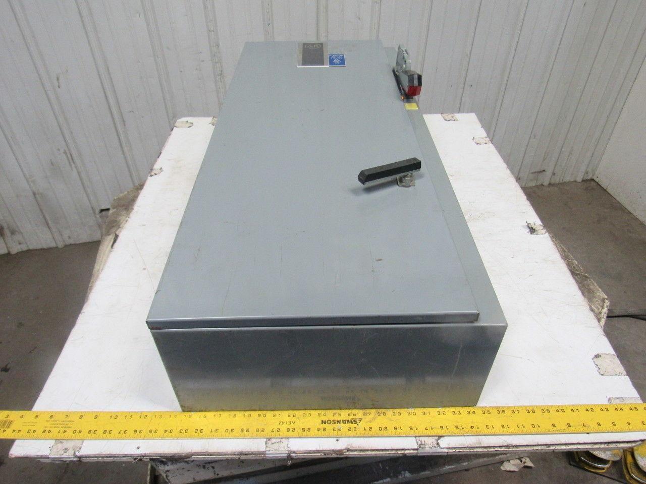 Allen Bradley 512-EJB-6P-27R Disconnect Safety Switch 200A 600V Fused Size 4