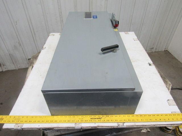 Allen Bradley 512-EJB-6P-27R Disconnect Safety Switch 200A 600V Fused Size 4