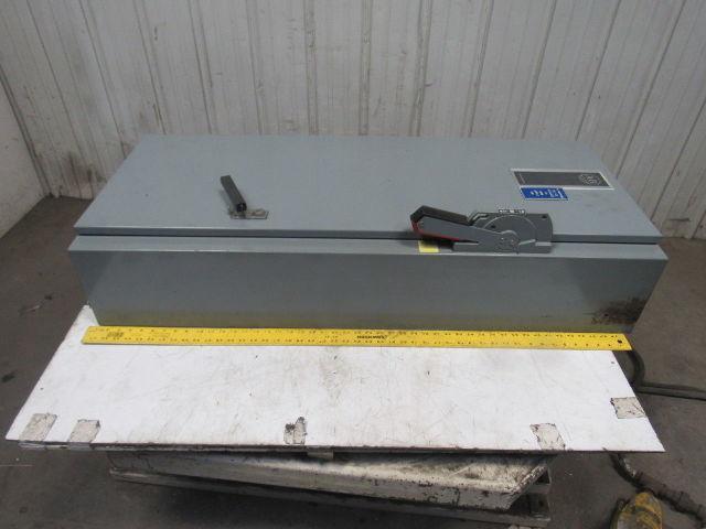 Allen Bradley 512-EJB-6P-27R Disconnect Safety Switch 200A 600V Fused Size 4