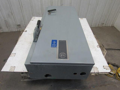 Allen Bradley 512-EJB-6P-27R Disconnect Safety Switch 200A 600V Fused Size 4