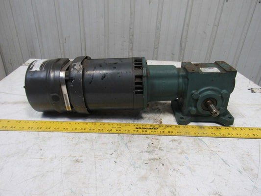Dodge Tigear #17 1/2Hp Gear Motor Speed Reducer 26:1 Ratio W/Brake