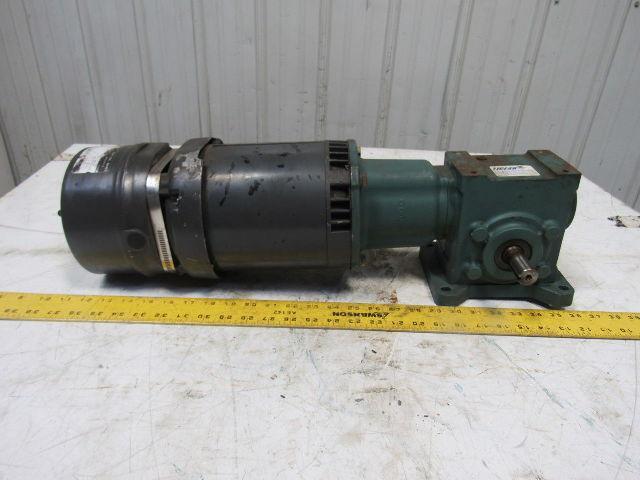 Dodge Tigear #17 1/2Hp Gear Motor Speed Reducer 26:1 Ratio W/Brake