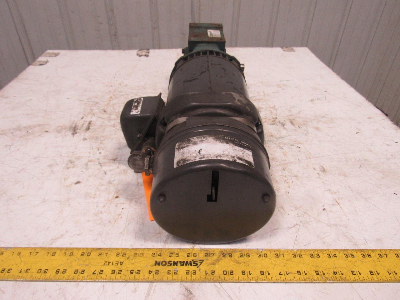 Dodge Tigear #17 1/2Hp Gear Motor Speed Reducer 26:1 Ratio W/Brake