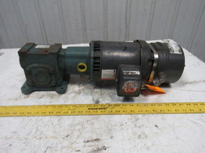Dodge Tigear #17 1/2Hp Gear Motor Speed Reducer 26:1 Ratio W/Brake