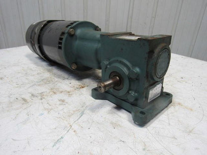 Dodge Tigear #17 1/2Hp Gear Motor Speed Reducer 26:1 Ratio W/Brake
