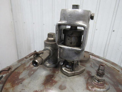 5 Gallon Galvanized Steel Pressure Pot Tank W/Agitator