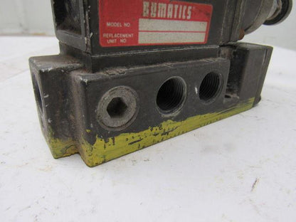 Pneumatics 153SA415K Pneumatic Solenoid Valve W/Flow Control & Base