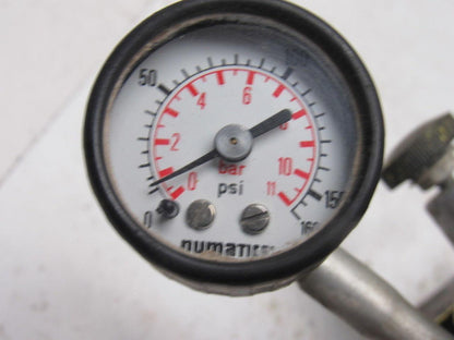 Pneumatics 153SA415K Pneumatic Solenoid Valve W/Flow Control & Base