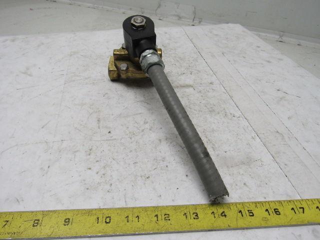 GC Valves S211GH02T4DG1 110/120V 50/60Hz Air WOG Steam Solenoid Valve 1/2"