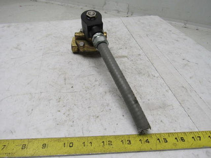 GC Valves S211GH02T4DG1 110/120V 50/60Hz Air WOG Steam Solenoid Valve 1/2"