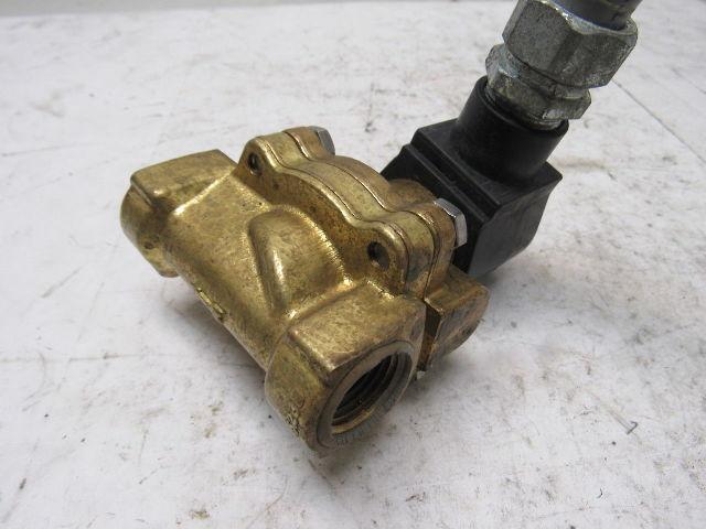 GC Valves S211GH02T4DG1 110/120V 50/60Hz Air WOG Steam Solenoid Valve 1/2"
