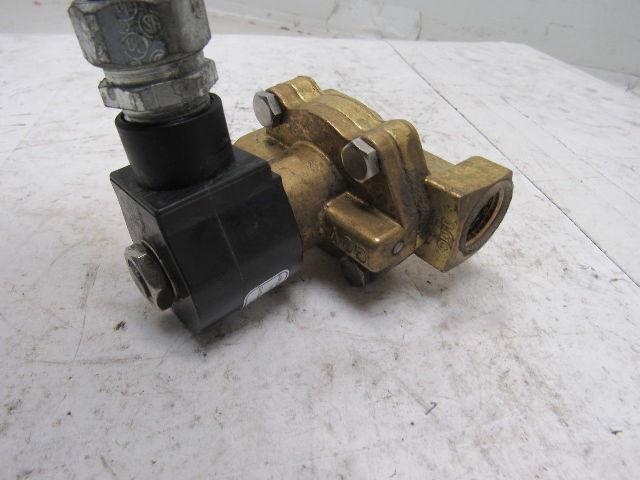 GC Valves S211GH02T4DG1 110/120V 50/60Hz Air WOG Steam Solenoid Valve 1/2"