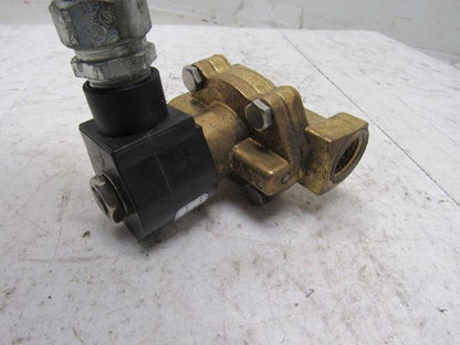 GC Valves S211GH02T4DG1 110/120V 50/60Hz Air WOG Steam Solenoid Valve 1/2"