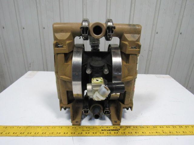 All-Pro BK10-P20/23 1" A100 Plastic Double Diaphragm Pump 41 GPM 120 PSI