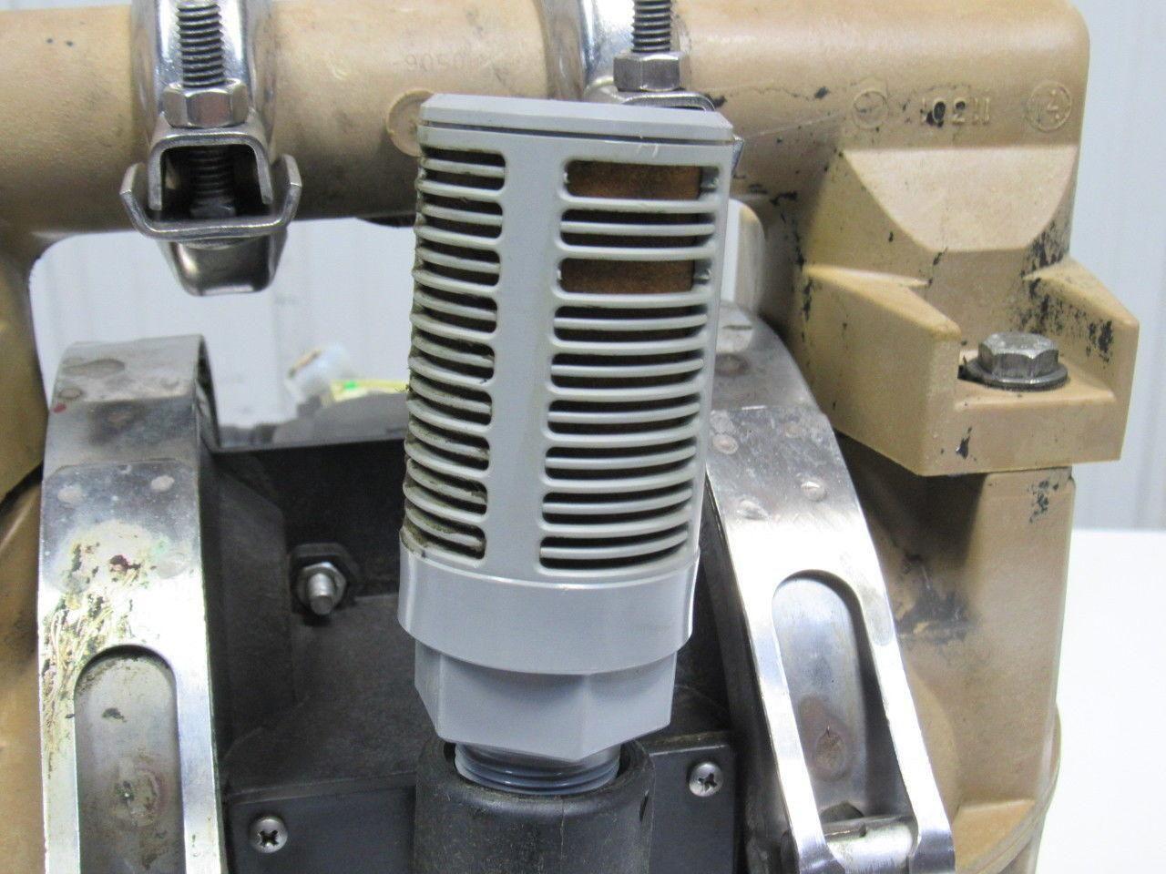 All-Pro BK10-P20/23 1" A100 Plastic Double Diaphragm Pump 41 GPM 120 PSI