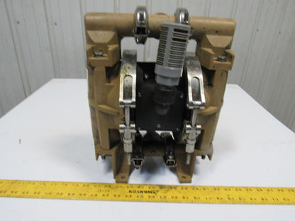 All-Pro BK10-P20/23 1" A100 Plastic Double Diaphragm Pump 41 GPM 120 PSI