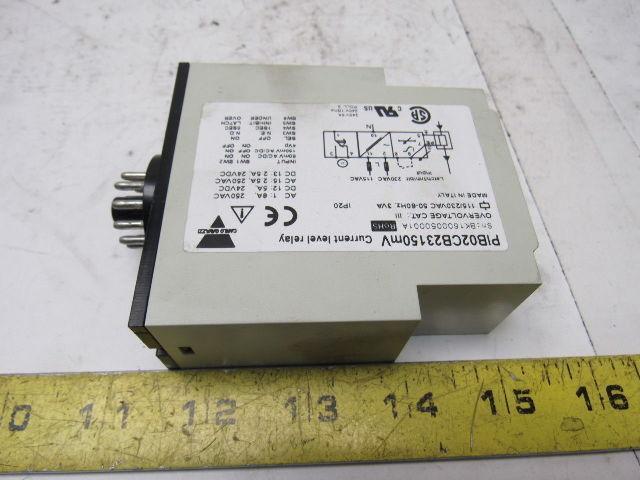 Carlo Gavazzi PIB02CB23150mV Current Level Relay