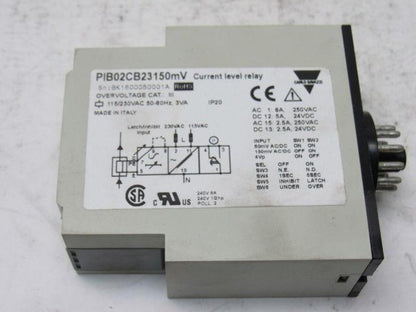 Carlo Gavazzi PIB02CB23150mV Current Level Relay