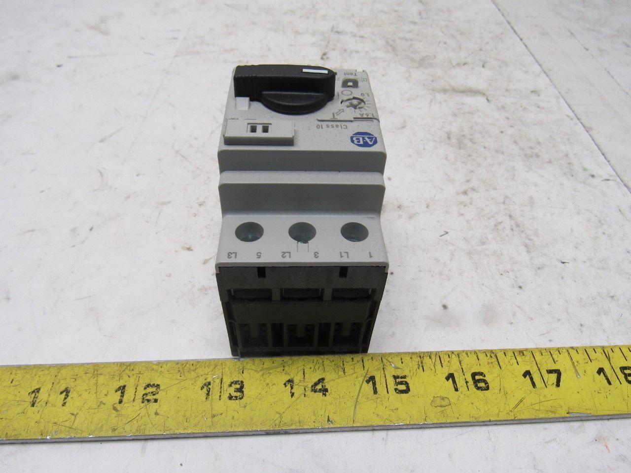 Allen Bradley 140-C2E-B16 Ser C Motor Protector Breaker Starter