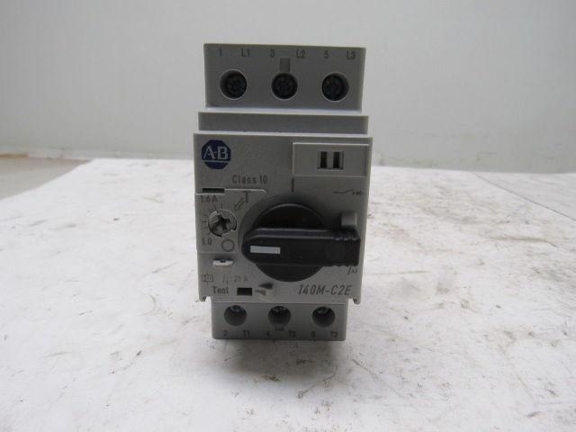 Allen Bradley 140-C2E-B16 Ser C Motor Protector Breaker Starter