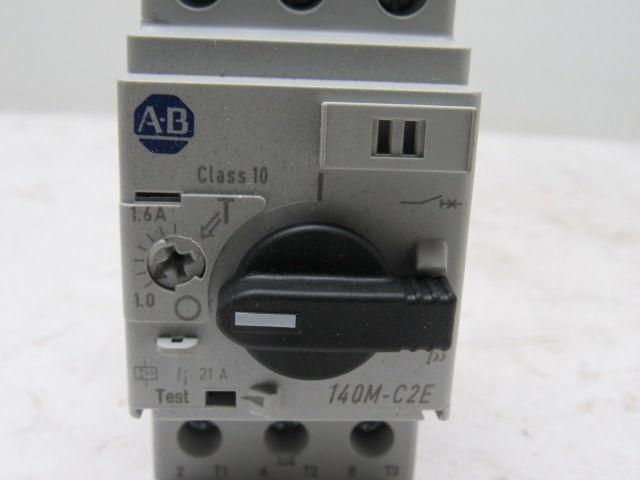 Allen Bradley 140-C2E-B16 Ser C Motor Protector Breaker Starter