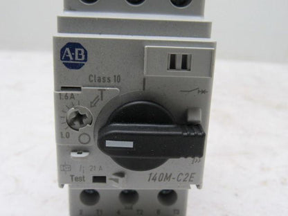 Allen Bradley 140-C2E-B16 Ser C Motor Protector Breaker Starter