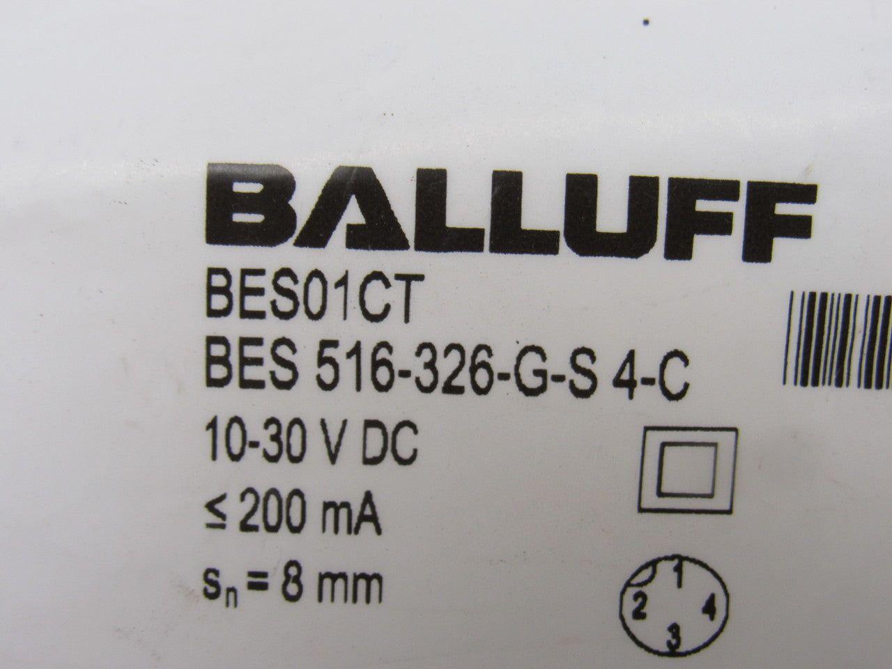 Balluff BES 516-326-G-S 4-C BES01CT Inductive Sensor Proximity Switch