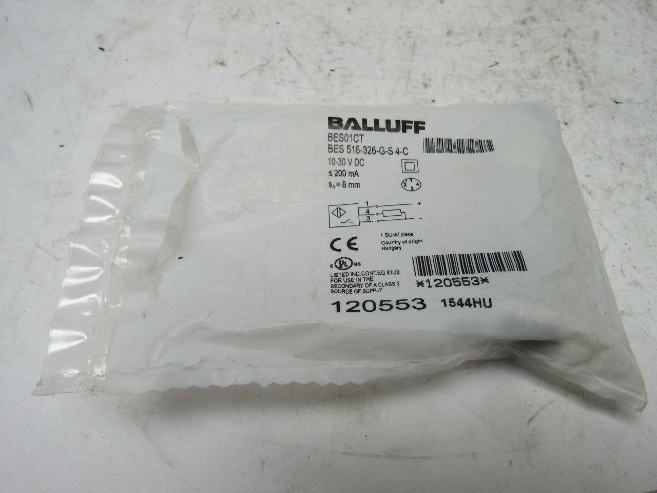 Balluff BES 516-326-G-S 4-C BES01CT Inductive Sensor Proximity Switch